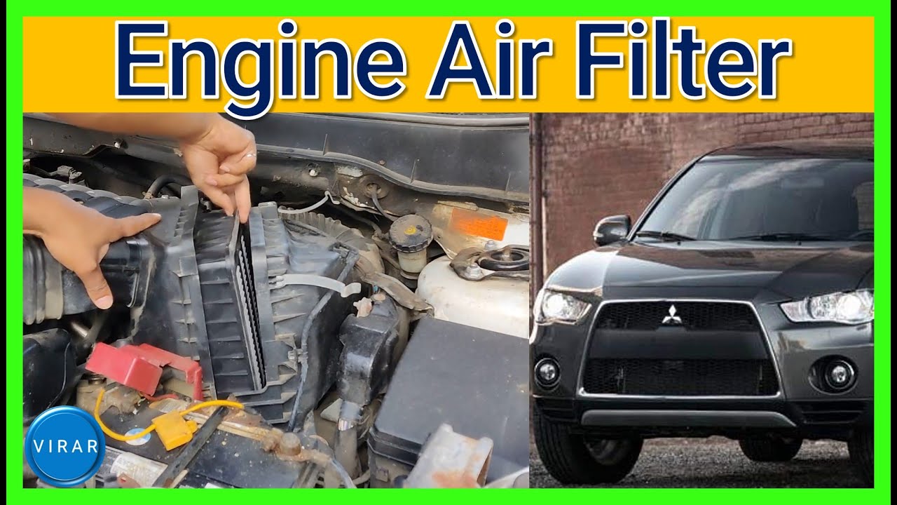 How to Replace Engine Air Filter - Mitsubishi Outlander (2010-2013)