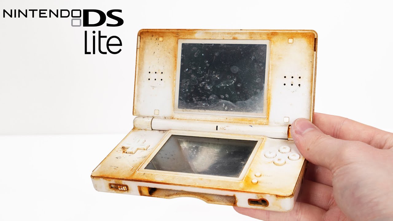 Subscriber Sent Me This Junk Nintendo DS Lite for Restoration