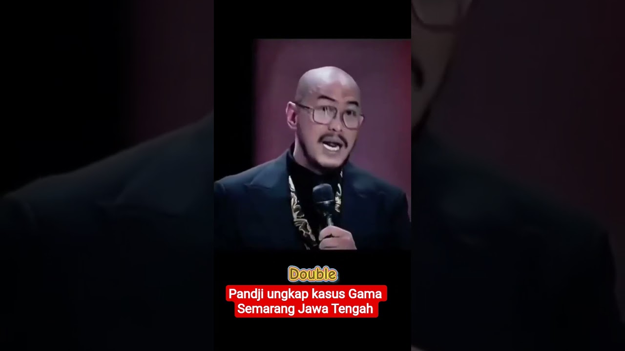 Pandji ungkap kasus Gama Semarang Jawa Tengah #netflix #mensrea #pandjipragiwaksono #kasusgama