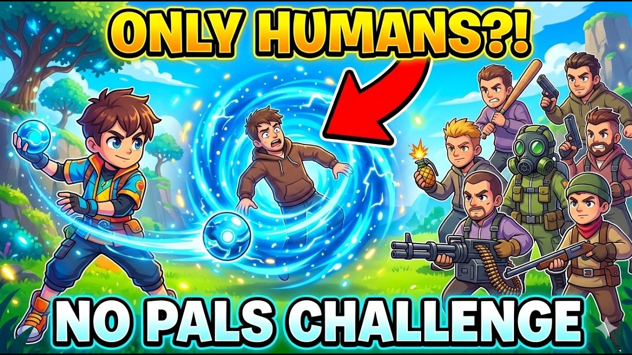 Palworld LIVE 🔴 What Happens If You Capture Only Humans?