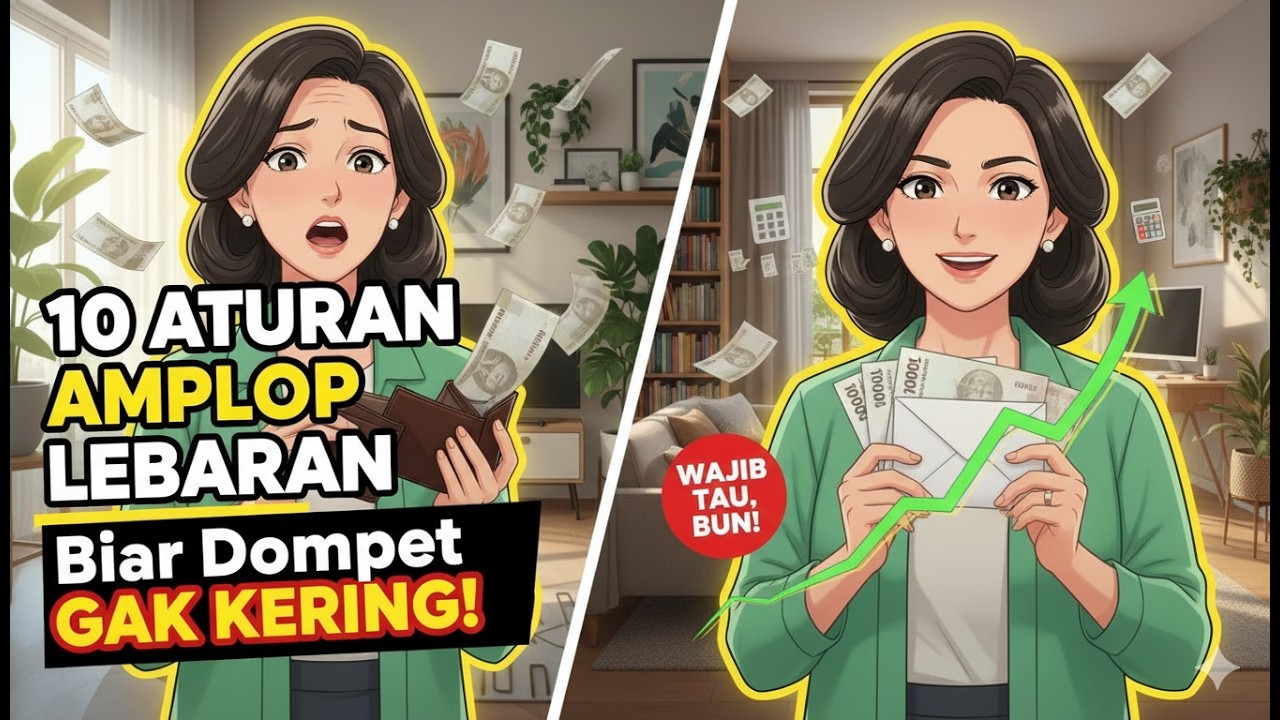 10 Aturan memberi amplop lebaran tanpa bikin dompet 