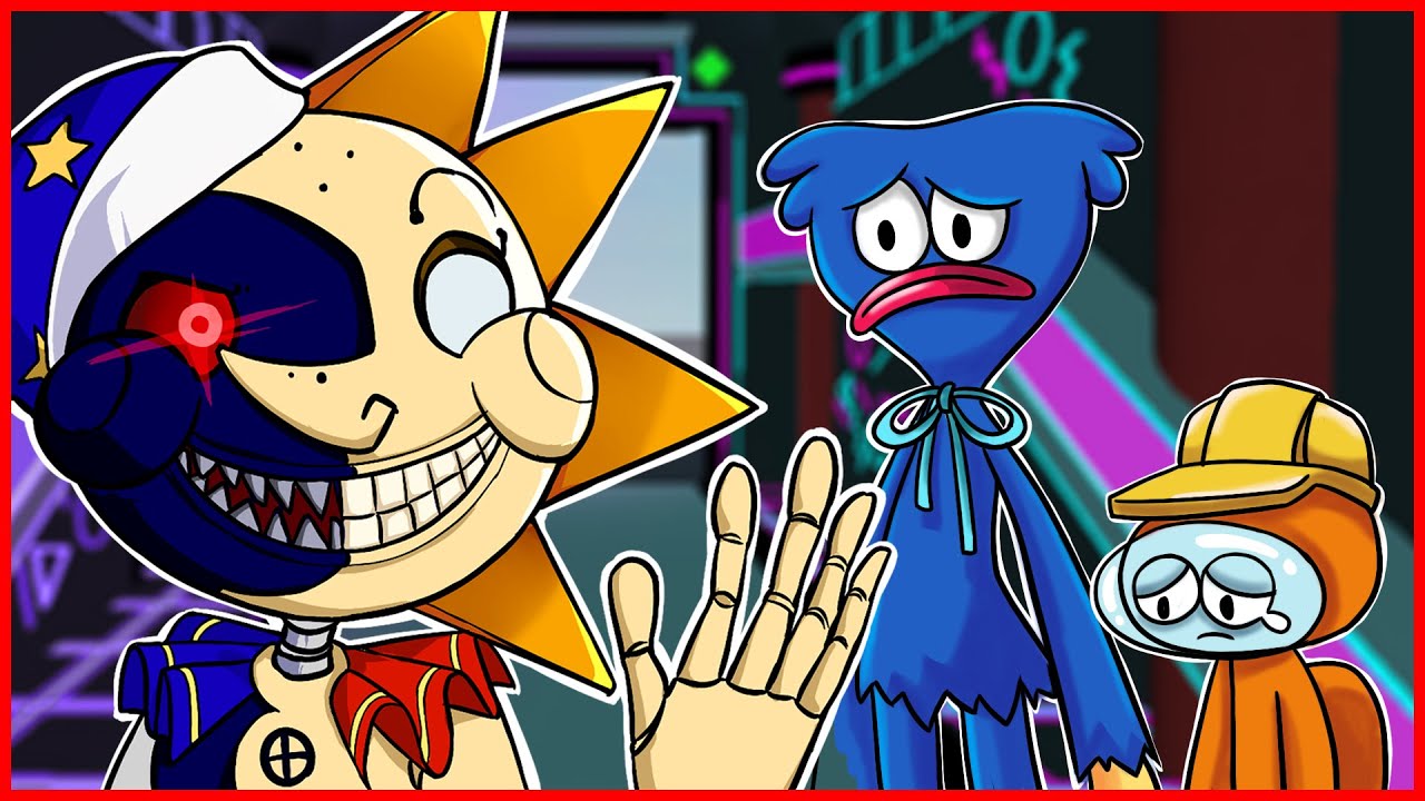 HUGGY WUGGY & Engineer ARE SO SAD WITH Fnaf! Poppy Playtime & FNaF SB Best Animation Compilation #8