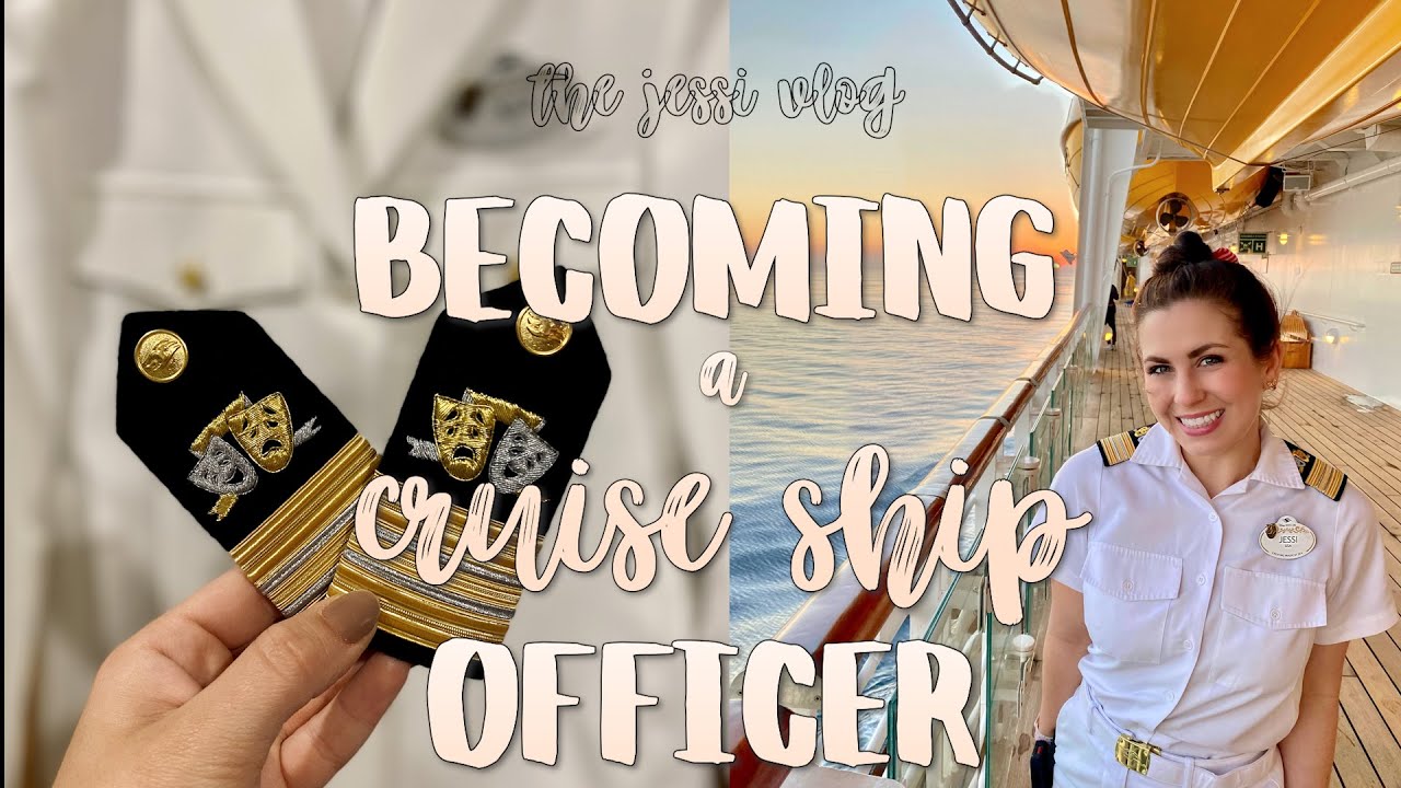 Becoming a Cruise Ship Officer ☆ new uniform! new cabin! new experiences!