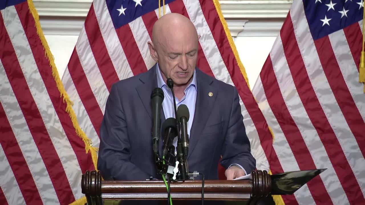 Mark Kelly says 'nothing controversial' about video message on illegal orders