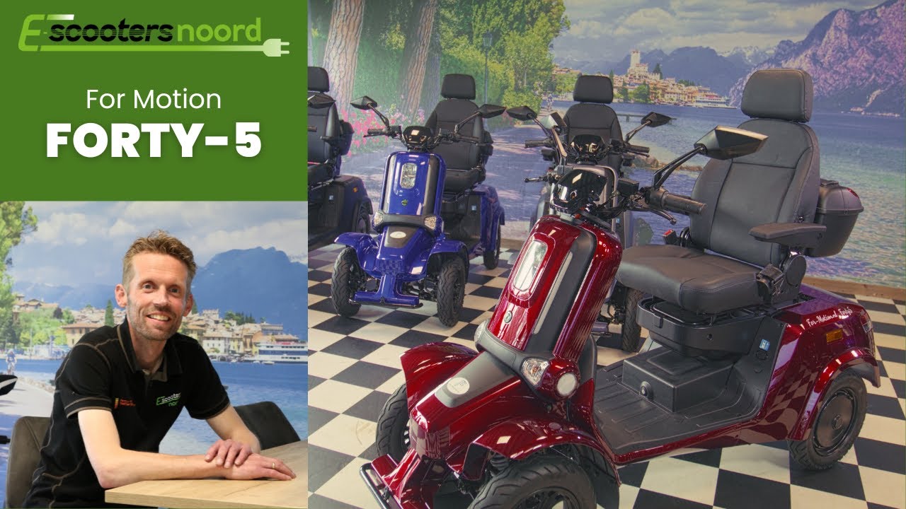 For Motion Forty-5: is deze scootmobiel de ideale oplossing voor u?