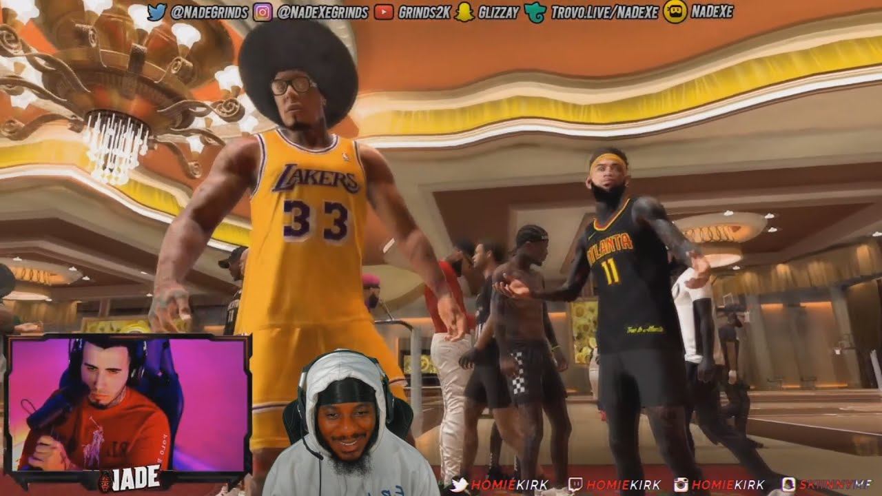 Матч-реванш NaDeXe против AnnoyingTV на NBA2K20 с бай-ином 1000 долларов | Серия до 7 побед | Реа...