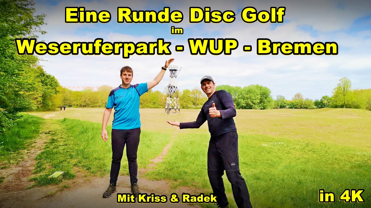 #12 Eine Runde Disc Golf im Weseruferpark Bremen #discgolf #weseruferpark #bremen #growthesport