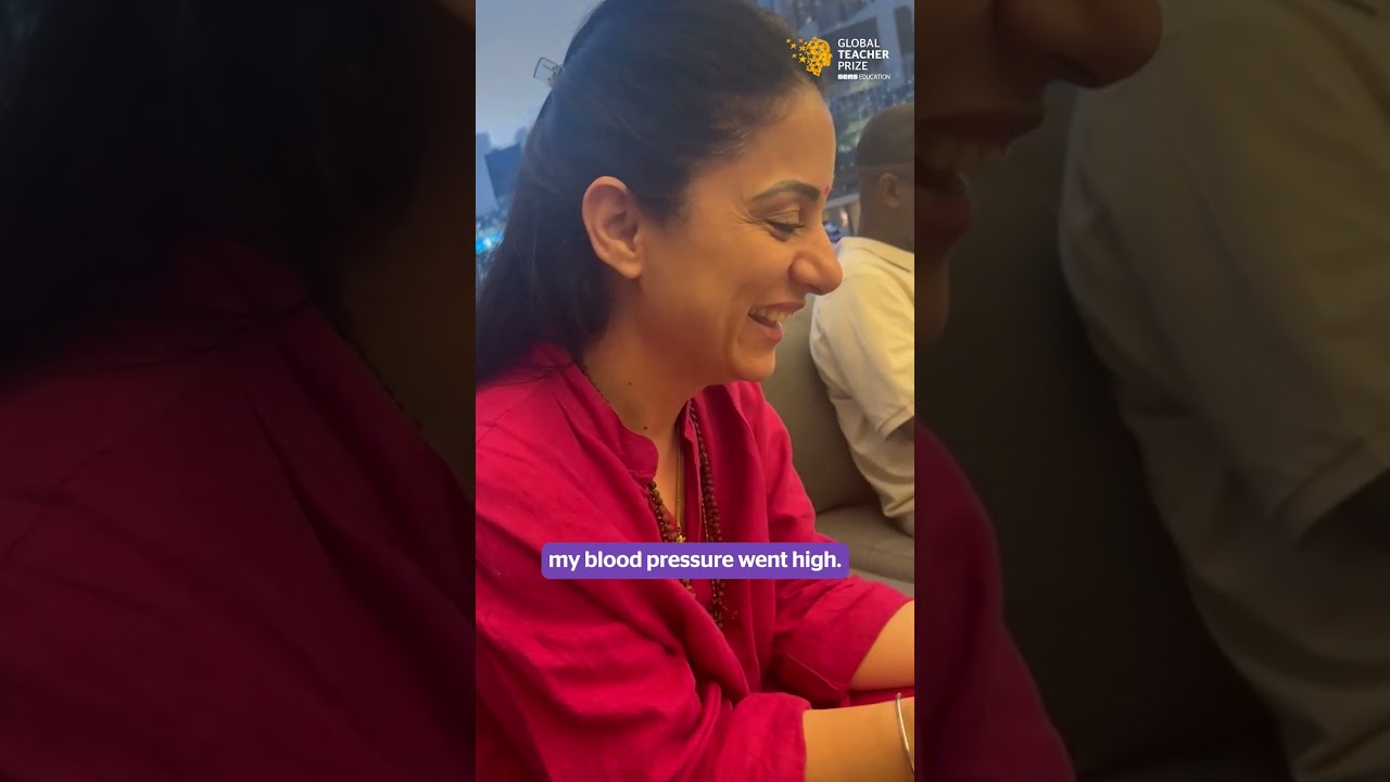2026 Global Teacher Prize winner Rouble Nagi's conversation with her mother