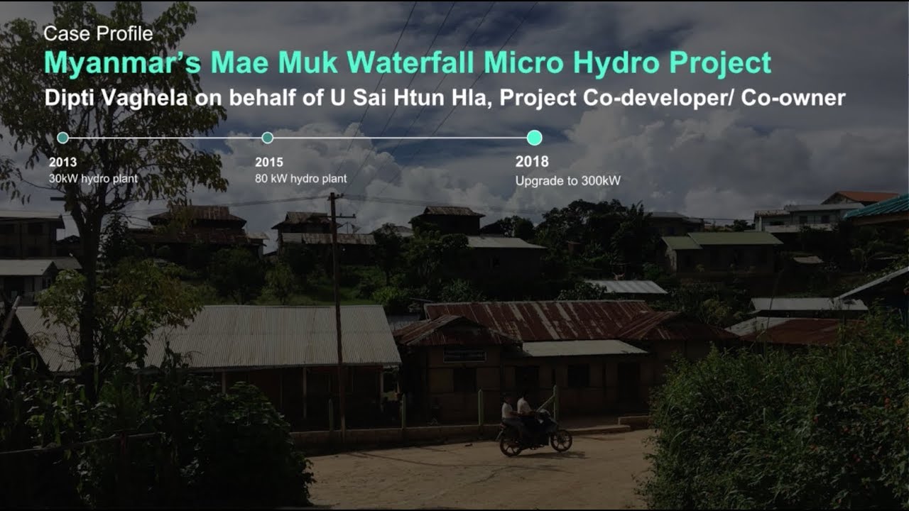 Myanmar&rsquo;s Mae Muk Waterfall Micro Hydro Project