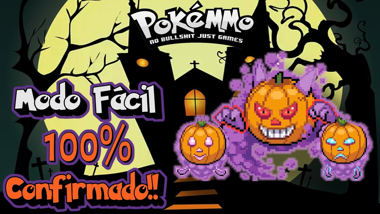Cómo Derrotar al Rey calabaza en MODO FÁCIL | Evento de Halloween PokéMMO 🎃​