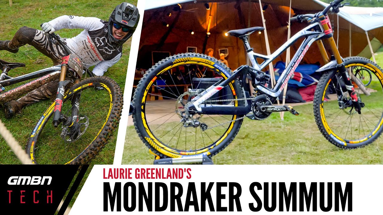 Laurie Greenland's Mondraker Summum Mullet Bike | GMBN Tech Pro Bike Check