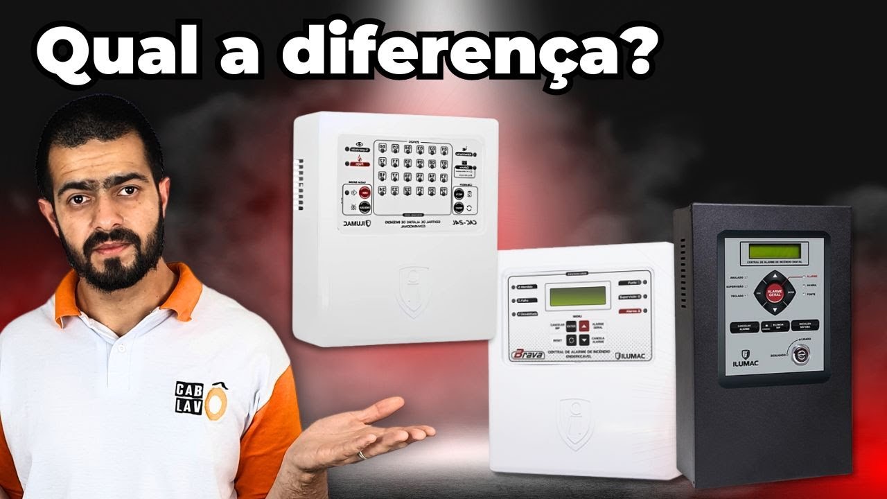 Quais tipos de alarme de incêndio existem? ILUMAC