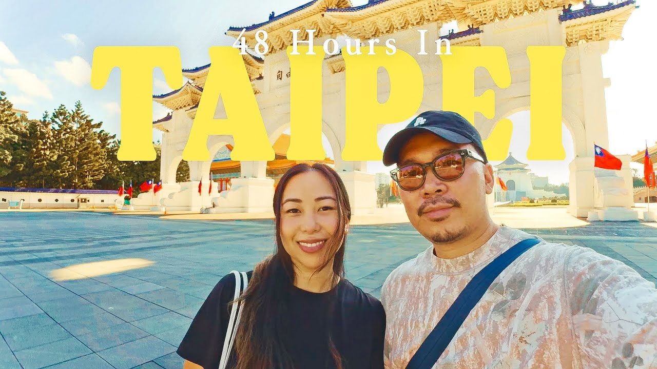 Taipei Taiwan in 48 Hours 🇹🇼  Travel Guide Vlog: Local Eats, Best Night Market, Cafes