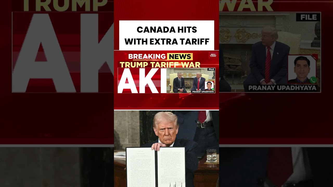 Новости Трампа против Карни: Канада получает 10% дополнительных пошлин из-за «мошеннической» рекл...