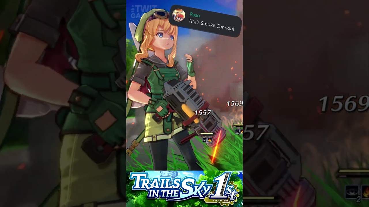 Falcom's Attention to Detail: Tita's Smoke Cannon | Trails in The Sky 1st Chapter #TrailsintheSky