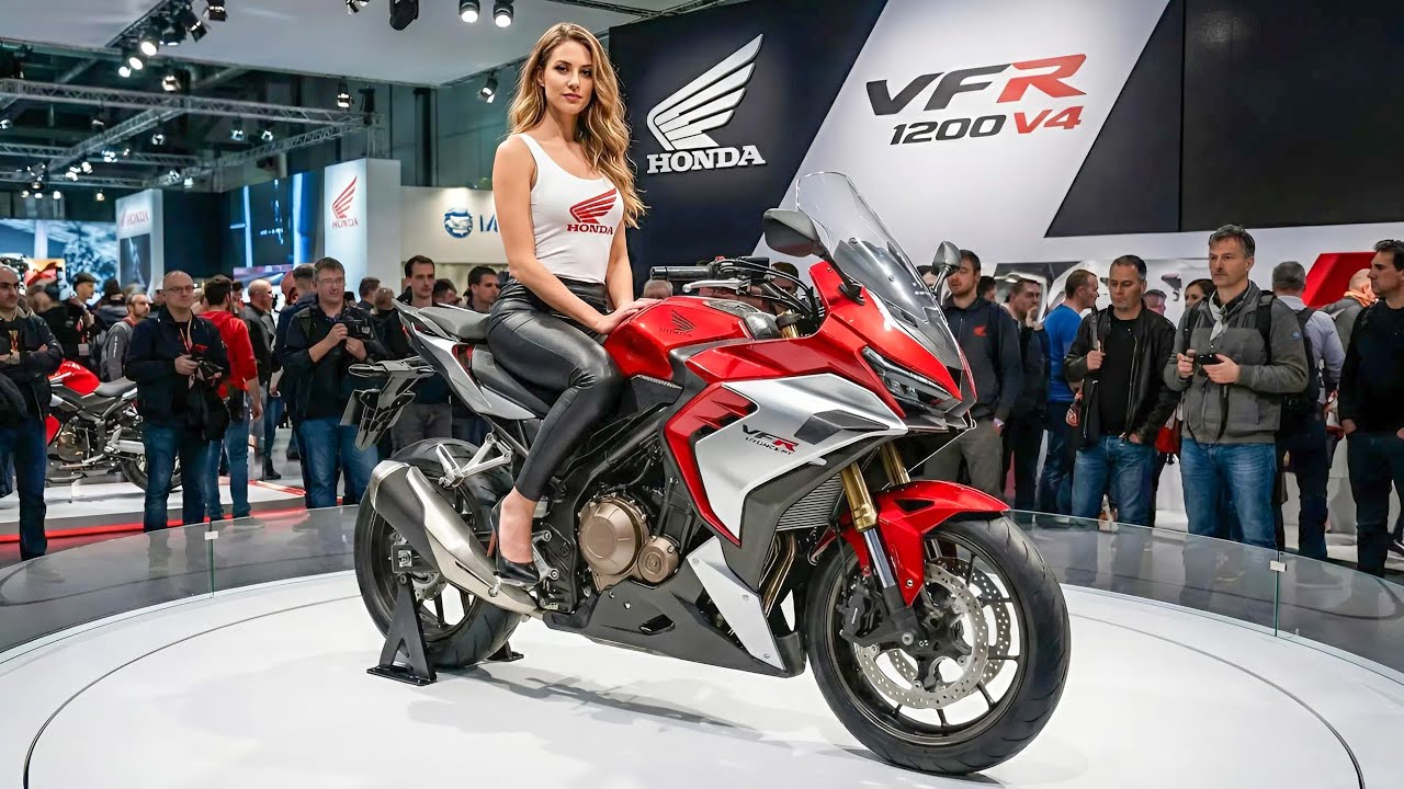 PREZENTACJA NOWEGO MODELU HONDA VFR 1200F V4 NA ROK 2026!!