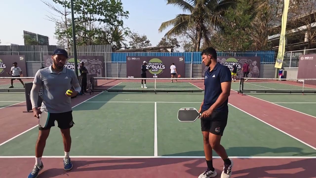 PickleBay Zonals West Mens Doubles PRO: Aney Patil and Maitreya Bhagat VS Team RayOm