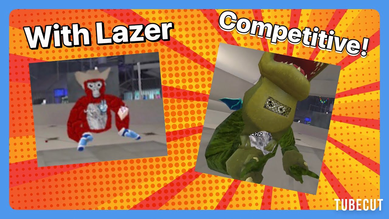 *PLAYING COMPETITIVE GORILLA TAG*