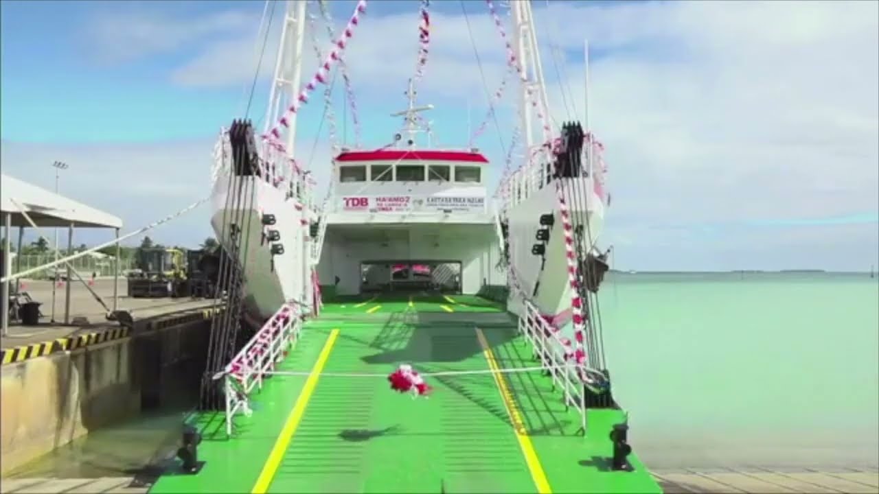 🇹🇴 Hopoki ‘e he Tama Pilinisi Kalauni Tupouto’a ‘Ulukalala ‘ ae Vaka MV Malau Royal Tongan Launch