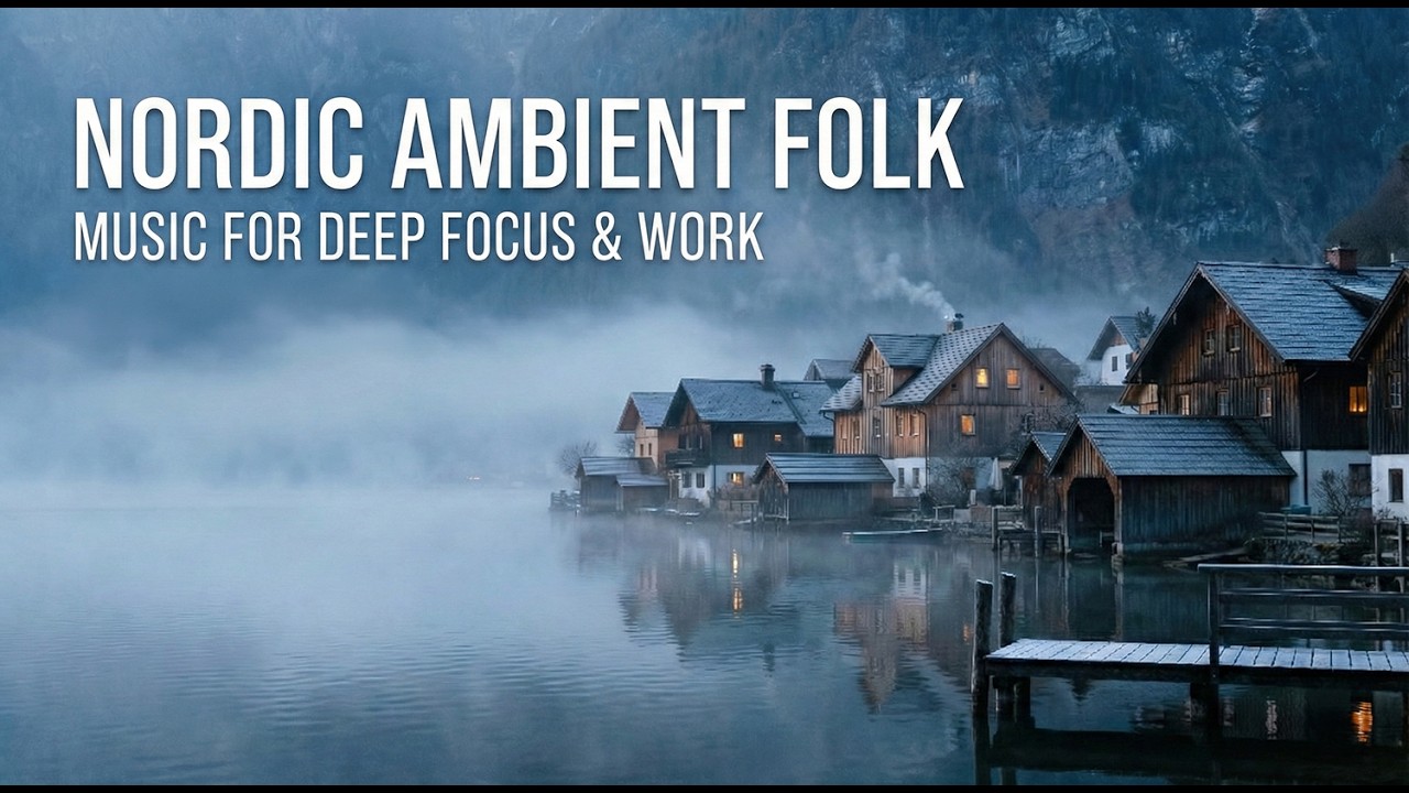 Nordic Ambient Folk | Deep Concentration Music for Focus & Work
