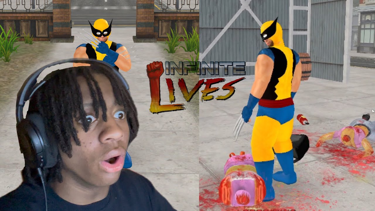 I played As Wolverine in this Superhero Game And became A VIOLENT ANIMAL(infinite lives)