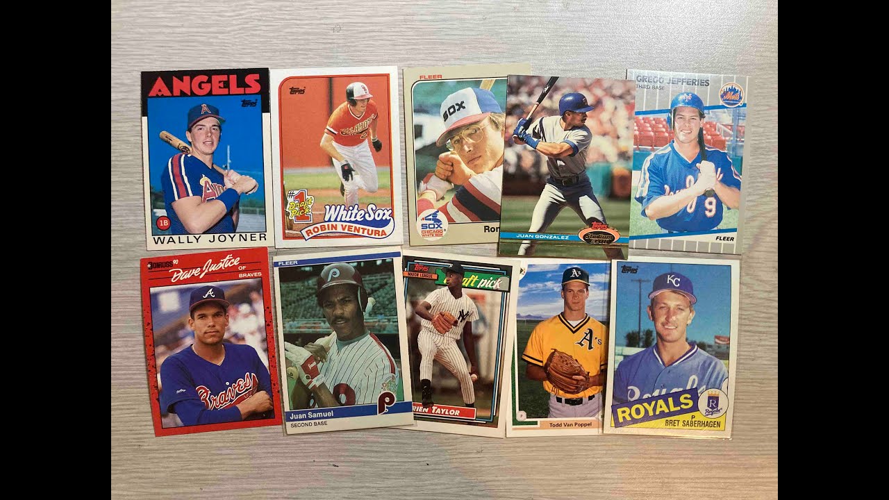 80s & 90s Baseball Rookies That Were Overhyped And Completely Awesome