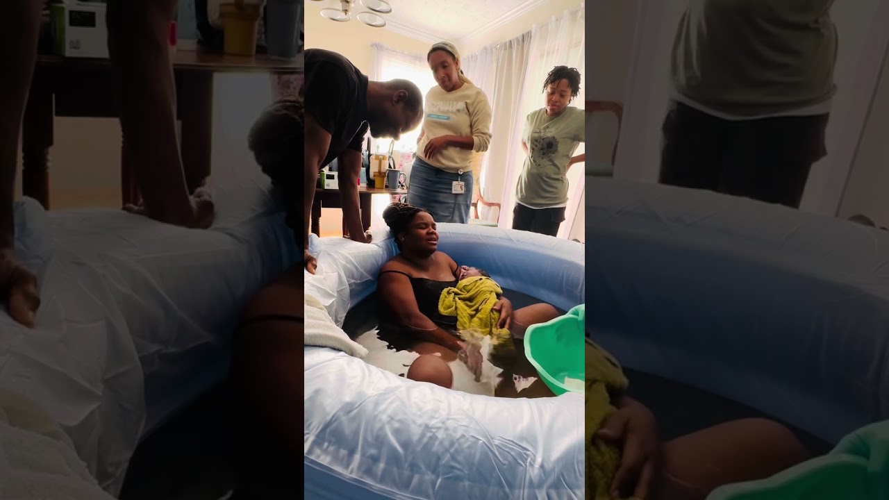 Birth of the placenta