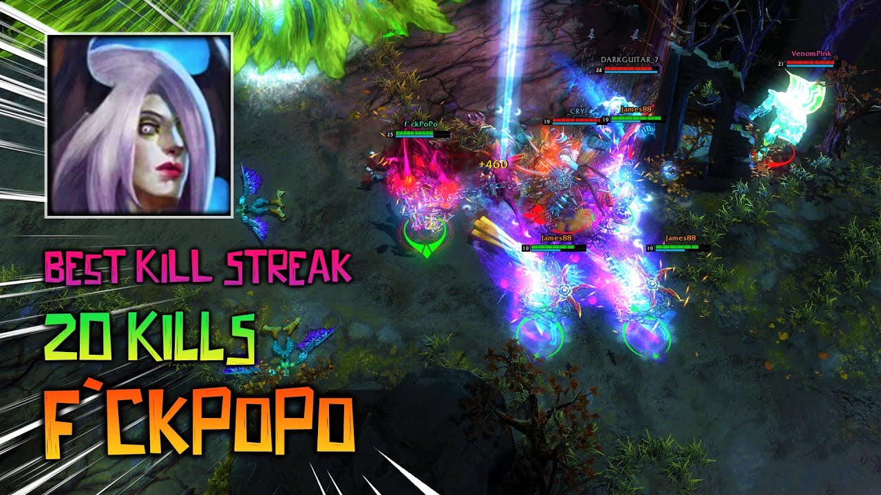 HoN Dampeer - f`ckPoPo - Best Kill Streak - 20/1/18