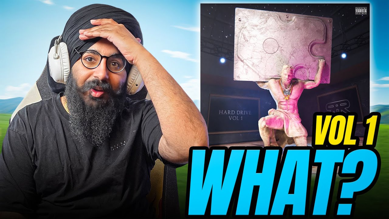 Raftaar – HARD DRIVE Vol. 1 Reaction 🔥 | Desi Hip Hop Album
