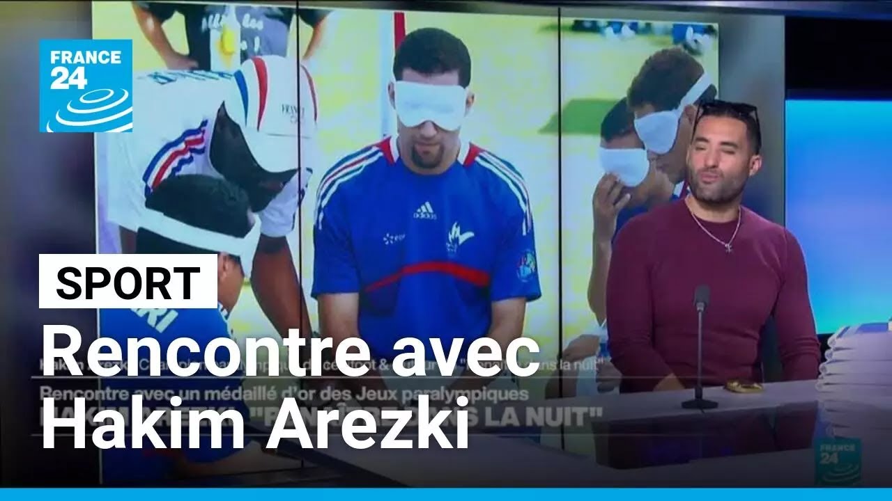 Rencontre avec Hakim Arezki, médaillé d'or des Jeux paralympiques • FRANCE 24