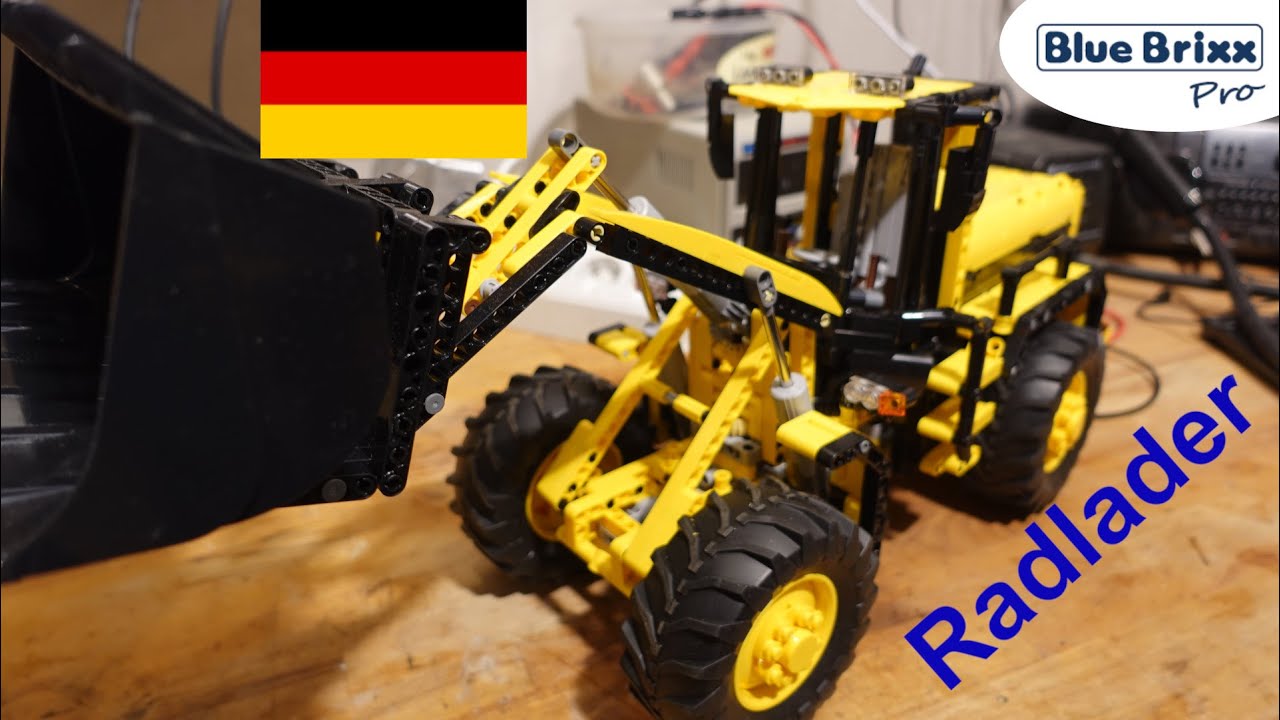 Technik-Radlader mit Fernsteuerung - BlueBrixx Pro 107307