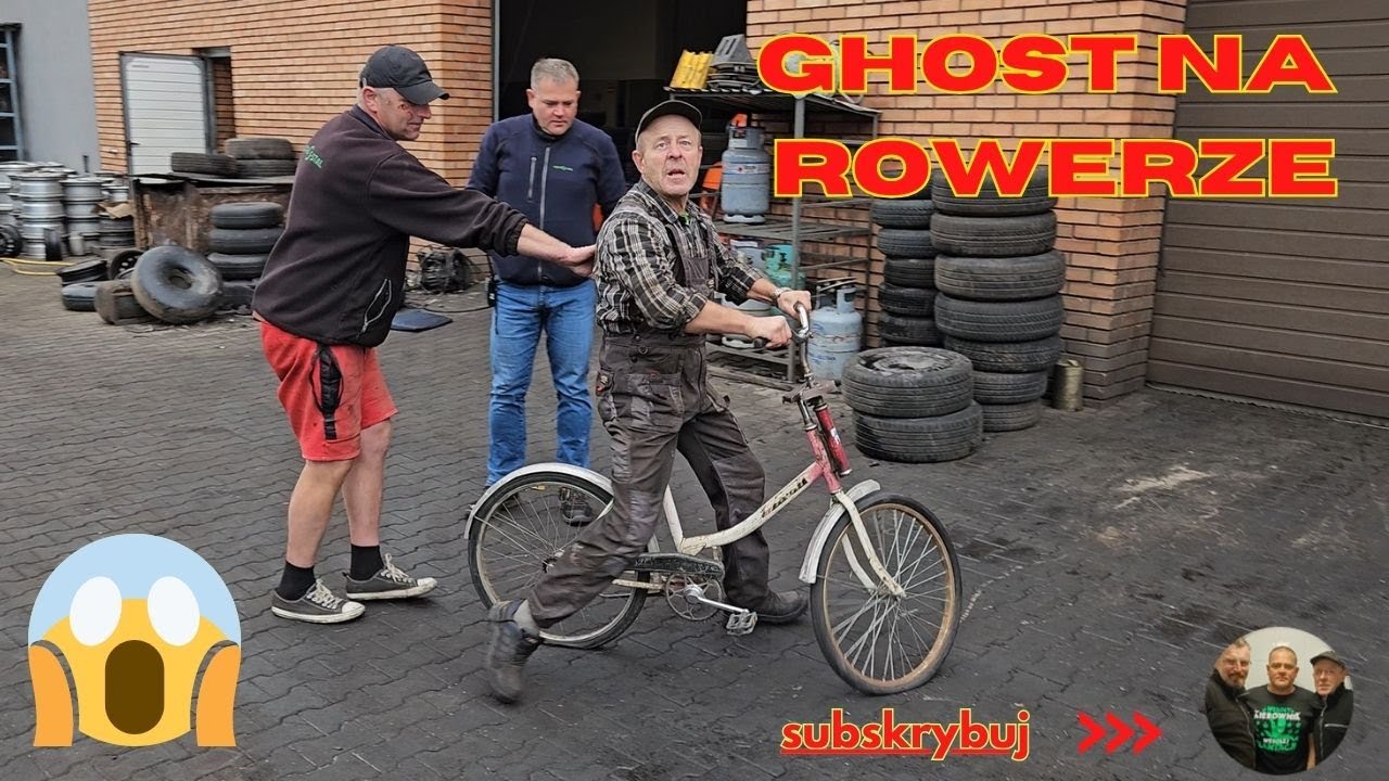 Ghost na rowerze :)