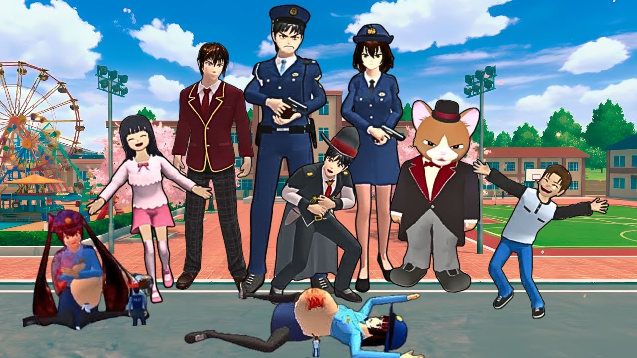 Episode 5 Police Girl pregnant Giving Birth at Police Koban 😱|#sakuraschoolsimulator #action 