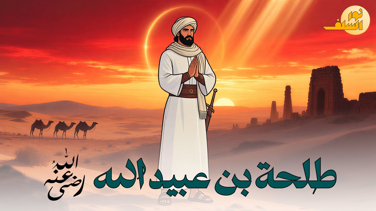 طلحة بن عبيد الله رضي الله عنه | شهيد يمشي على الأرض وسيرة الإيثار والشجاعة