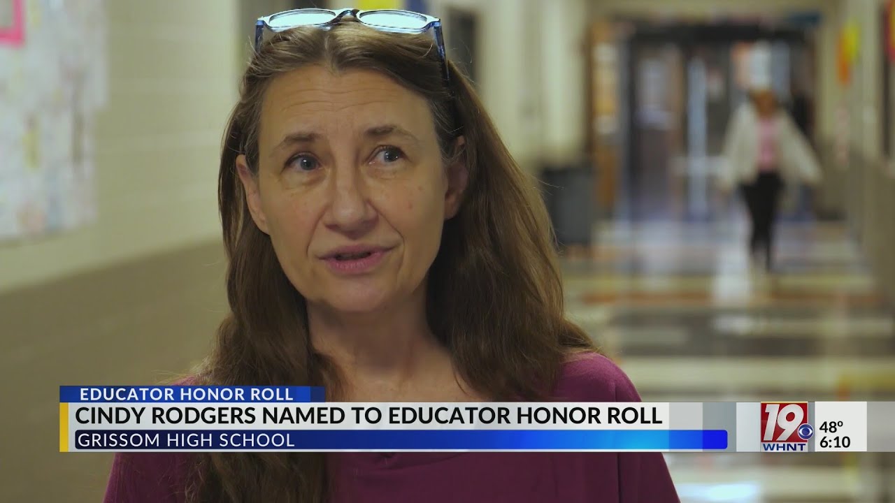 Grissom High School's Cindy Rodgers Named To Educator Honor Roll | February 27, 2026 | News 19 This