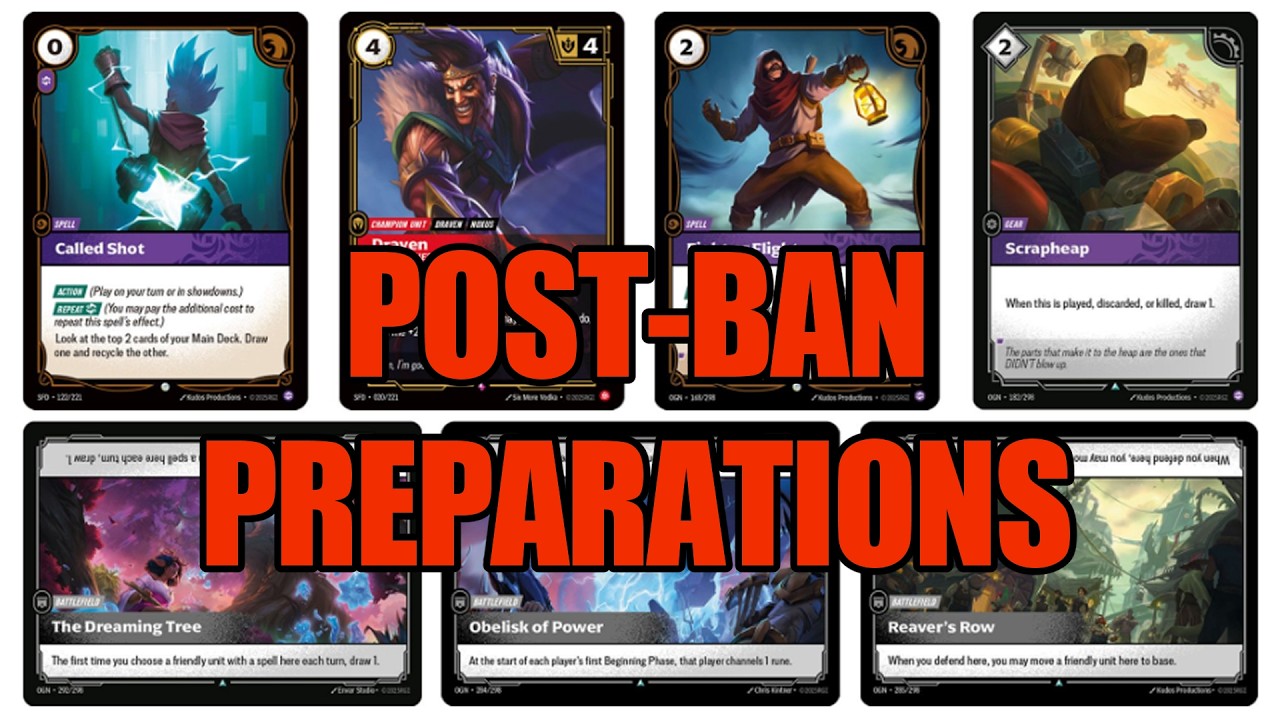 Prepping for Post-Ban Riftbound