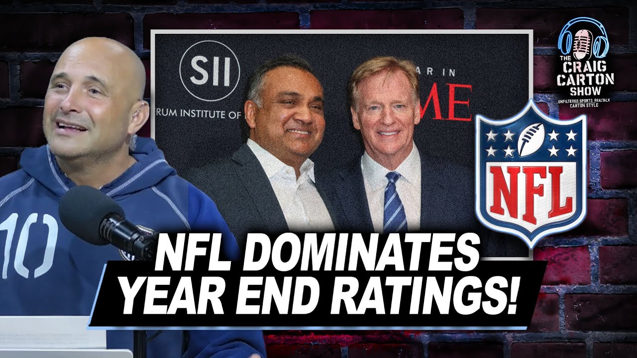 NFL Dominates TV Ratings &mdash; America Can&rsquo;t Quit Football | The Craig Carton Show
