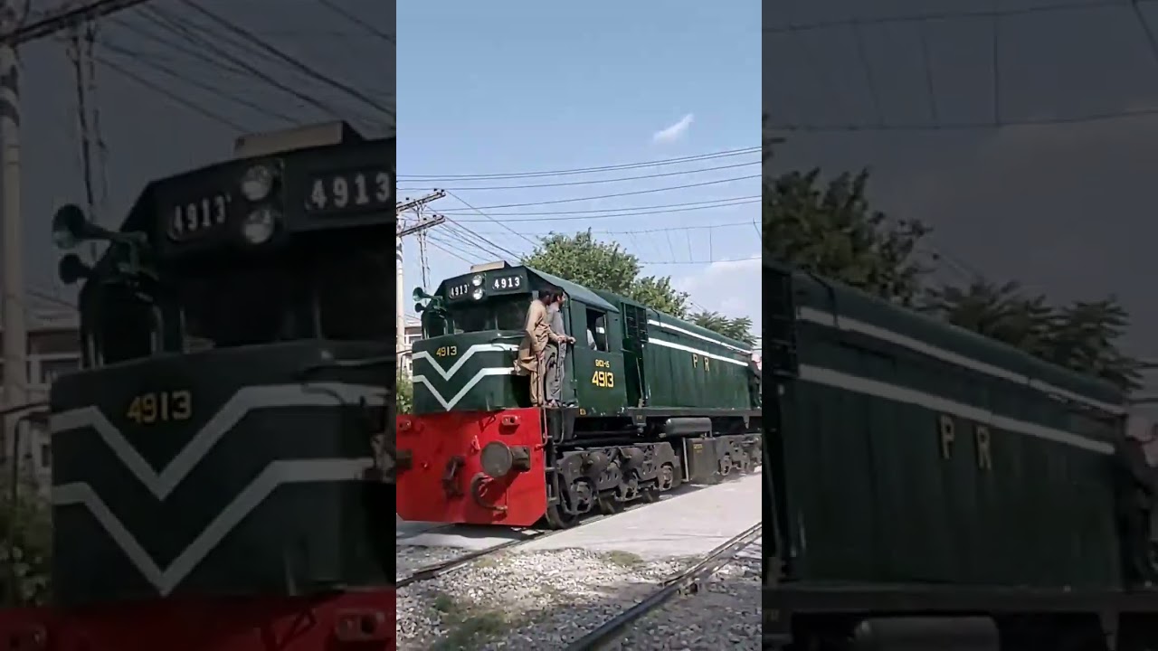 GMCU-15-4913 Awesome Powerfull Whistle And Newly Fresh Painted Locomotive 😍