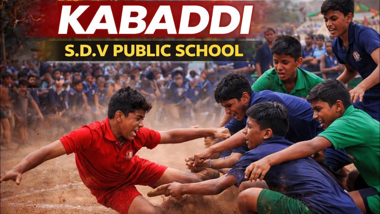 #kabaddi #annualsports part-1 S.D.V public school 