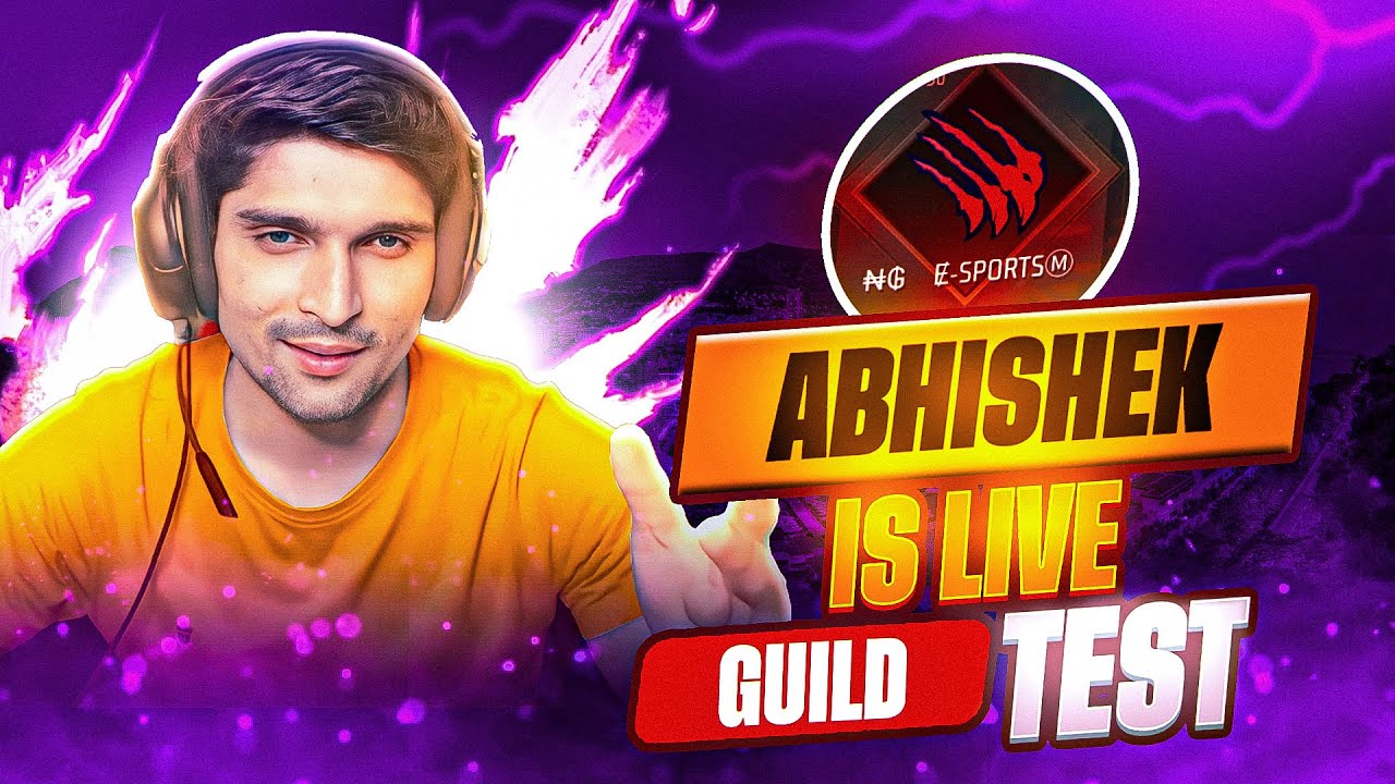 SYSTUMM HANG NG GUILD TEST LIVE #NONSTOPGAMING#RAISTARLIVE#NGABHISHEK #AJJUBHAILIVE - FREE FIRE LIVE