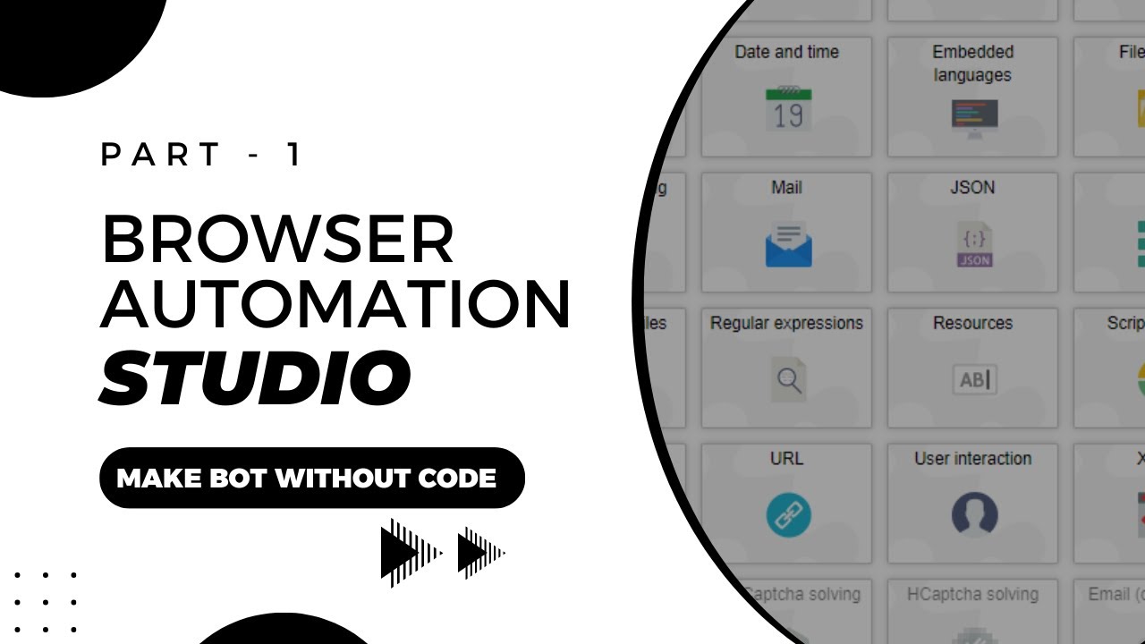 Browser Automation Studio English Video Tutorial | Introduction Part - 1