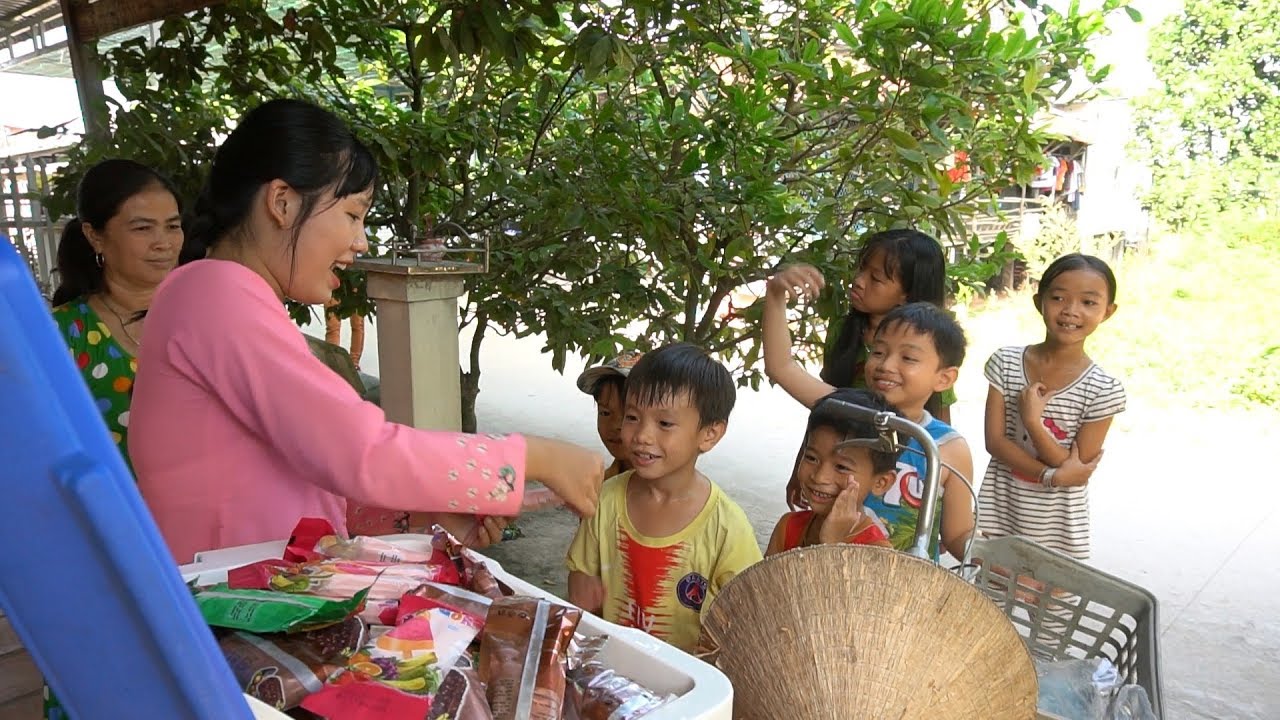 Trời Nắng Ăn Cây Kem Mát Lạnh thì còn gì bằng - Quà tặng của anh Hải ở Cali -Tập 306