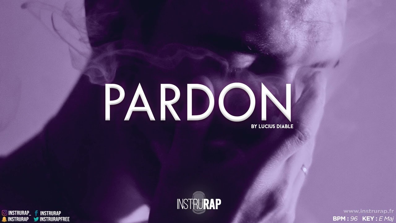 [FREE] Instru Rap Love Calme Triste  "PARDON" By Lucius Diable