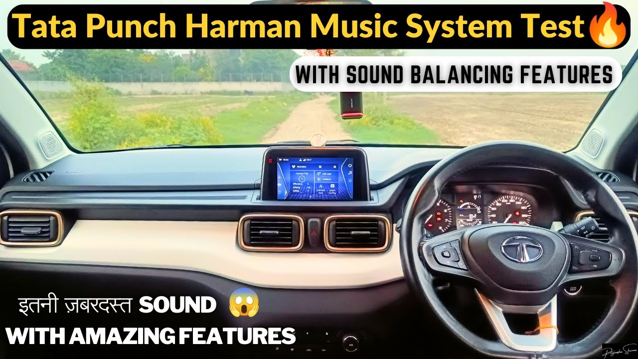 Iski Awaaz ne sab hila diya 😱 | Tata Punch Music System Review with Features | Priyanshu Sharma