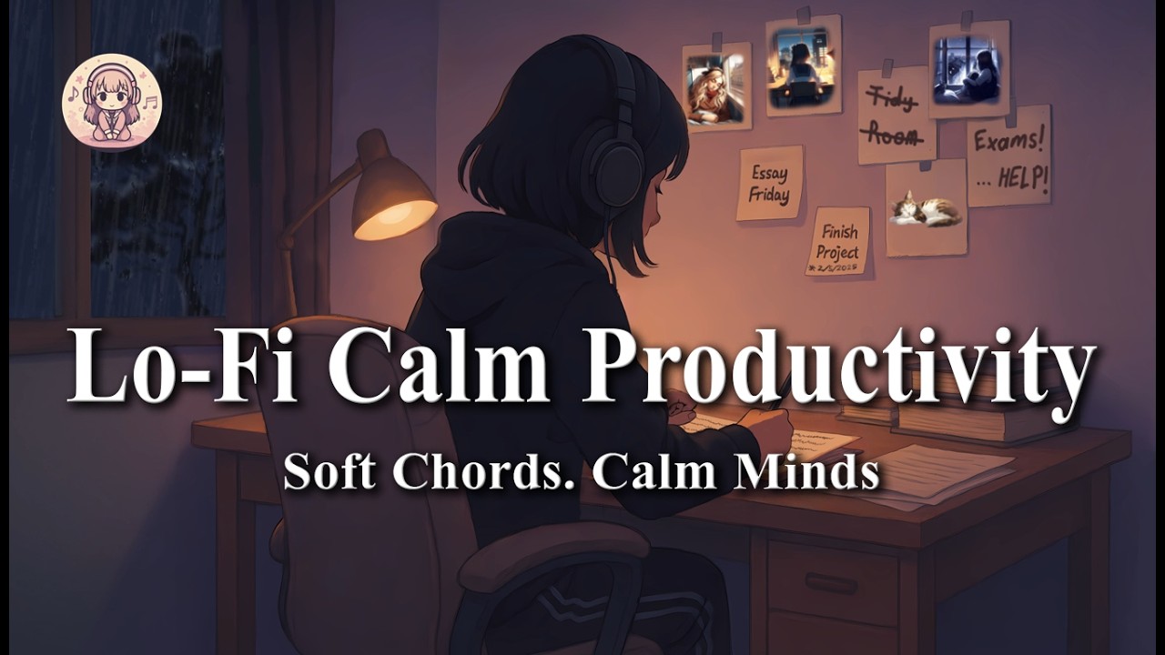 Lo-Fi Calm Productivity🎧 Lo-Fi Chill / Study / Night Beats | LoFi Chord