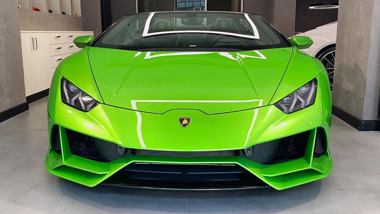 Lamborghini Huracán 2021 года - Детали экстерьера и интерьера (БЕЗУМНЫЙ)