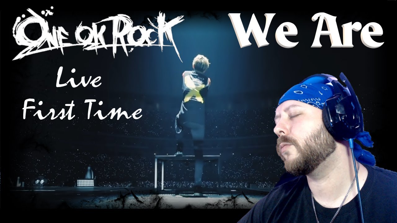 ONE OK ROCK - We Are (Live) Reaction | Metal Musician Reacts