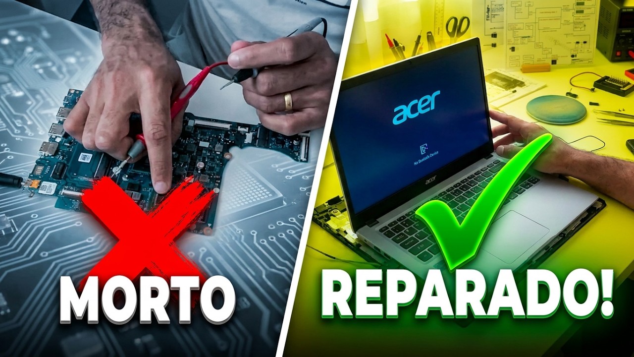 Notebook Acer A514-53G - Não Liga