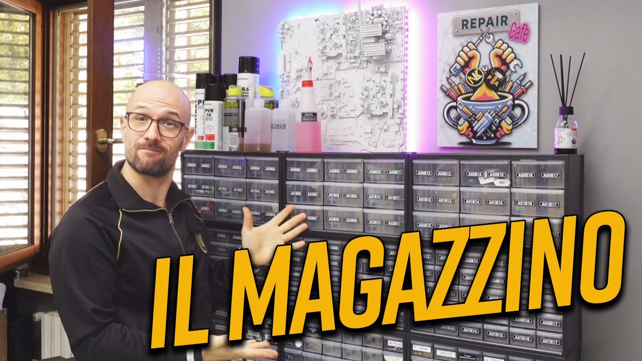 Come ti organizzo il magazzino 🔧 componenti elettronici in ordine perfetto!