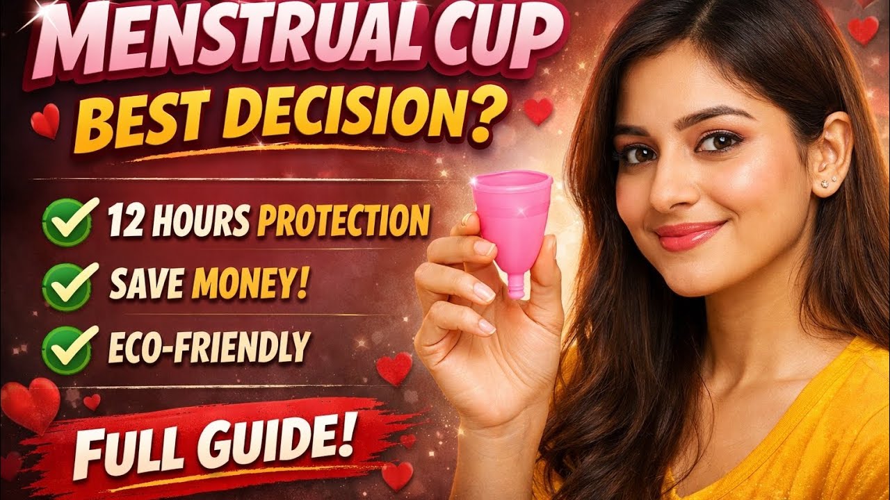 Menstural cup uses ,review full detail